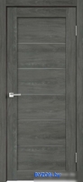 Межкомнатная дверь Velldoris Linea 1 90x200 (дуб шале графит, мателюкс) - фото