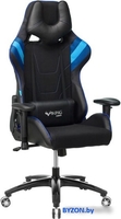 Кресло Бюрократ Viking 4 Aero Blue Edition (черный) - фото