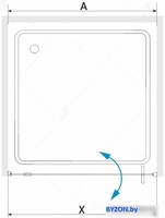 Душевая дверь RGW SV-02B 90 - фото2