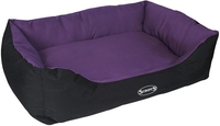 Лежак Scruffs Expedition Box Bed с бортиком 90 см (фиолетовый) - фото