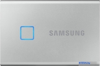 Внешний накопитель Samsung T7 Touch 2TB (серебристый) - фото