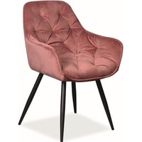 Стул Signal Cherry Velvet (bluvel 52 античный розовый) - фото2