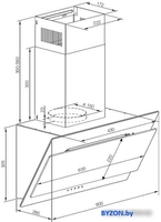 Кухонная вытяжка Graude DH 60.0 WE - фото2