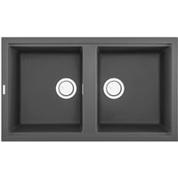 Кухонная мойка Elleci Best 450 Dark Grey K99 - фото