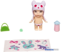 Кукла Bondibon OLY в шапочке-ушанке с животным ВВ3891 - фото