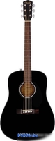 Акустическая гитара Fender CD-60S Black - фото