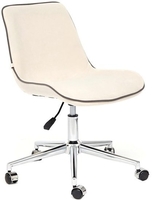 Кресло TetChair Style (флок, молочный) - фото