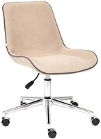 Кресло TetChair Style (флок, бежевый) - фото