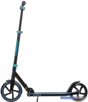 Самокат Novatrack Polis 230 Pro 230.POLIS.BL20 (черный/бирюзовый) - фото2