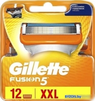 Сменные кассеты для бритья Gillette Fusion5 (12 шт) 7702018542048 - фото