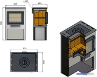 Колёсная газонокосилка Ryobi RLM18X33B-40 (с АКБ 4 Ah) - фото2
