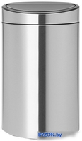 Brabantia Touch Bin 40 л (стальной с защитой от отпечатков) - фото