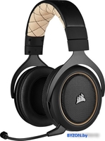 Наушники Corsair HS70 Pro Wireless (черный/кремовый) - фото