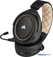 Наушники Corsair HS70 Pro Wireless (черный/кремовый) - фото2