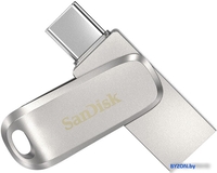 USB Flash SanDisk Ultra Dual Drive Luxe USB Type-C 256GB - фото