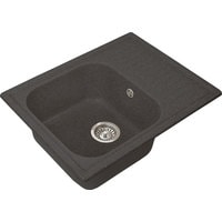 Кухонная мойка Gran-Stone GS-13 (308 черный) - фото