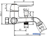 Смеситель Esko Monaco MC 54 - фото2