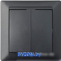 Выключатель Bylectrica Стиль С5 10-803 (графит) - фото