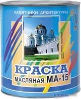 Краска Памятники архитектуры МА-15 25 кг (черный) - фото