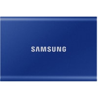 Внешний накопитель Samsung T7 500GB (синий) - фото