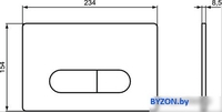 Панель смыва Ideal Standard ProSys Oleas SmartFlush M1 R0117AC (белый) - фото2
