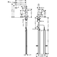 Смеситель Hansgrohe Talis M54 72809000 - фото2