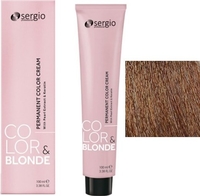 Крем-краска для волос Sergio Professional Color&Blonde 8.3 блондин золотистый - фото