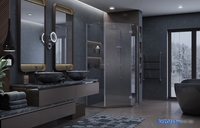 Душевой уголок Ambassador Diamond 12011111R 90х90 - фото2
