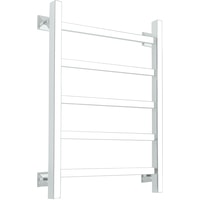 Полотенцесушитель Ростела Экспи Квадро V30 1/2" 5 перекладин 50x60 см (белый) - фото
