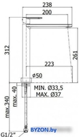 Смеситель Paffoni Candy CA081CR - фото2