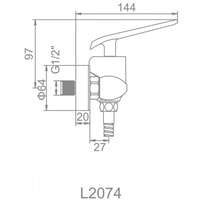 Смеситель Ledeme L2074 - фото2