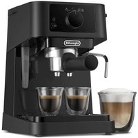 Рожковая помповая кофеварка DeLonghi Stilosa EC230.BK - фото2, картинка2 Рожковая помповая кофеварка DeLonghi Stilosa EC230.BK - фото2