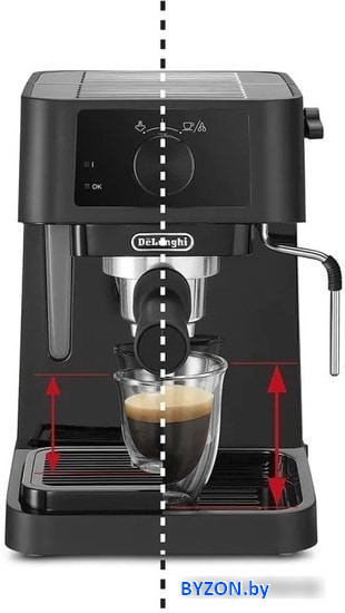 Рожковая помповая кофеварка DeLonghi Stilosa EC230.BK Рожковая помповая кофеварка DeLonghi Stilosa EC230.BK