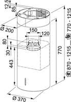 Кухонная вытяжка Franke Tube FTU Plus 3707 I WH - фото2
