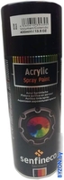 Эмаль Senfineco Acrylic черный глянцевый 400мл 4039 - фото