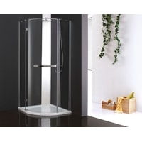 Душевой уголок Cezares Bergamo-W-R-1-90-Arco-C-Cr-R-IV - фото