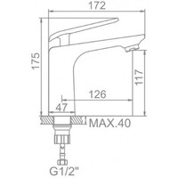 Смеситель Ledeme L1074WR - фото2