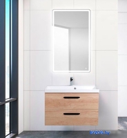 BelBagno Тумба под умывальник Aurora-700-2C-SO-RNN (rovere nebrasca) - фото2