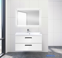 BelBagno Тумба под умывальник Aurora-900-2C-SO-BL (bianco lucido) - фото2
