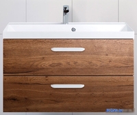 BelBagno Тумба под умывальник Aurora-900-2C-SO-RT (rovere tabacco) - фото