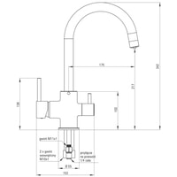 Смеситель Deante BCH 064M - фото2