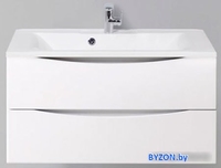BelBagno Тумба под умывальник Marino-900-2C-SO-BL-P (bianco lucido) - фото