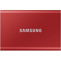 Внешний накопитель Samsung T7 1TB (красный) - фото