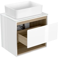 Cersanit Тумба под умывальник со столешницей Louna 60 SZ-LOU60-BL/WH - фото2