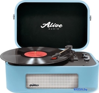 Виниловый проигрыватель Alive audio Stories (бирюзовый) - фото