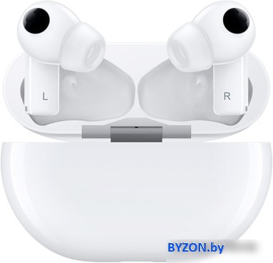Наушники Huawei FreeBuds Pro (керамический белый, международная версия) Наушники Huawei FreeBuds Pro (керамический белый, международная версия)