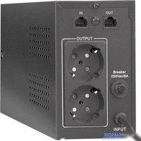 Источник бесперебойного питания ExeGate BNB-850.LED.AVR.EURO.RJ EP285475RUS - фото2