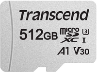Карта памяти Transcend microSDXC 300S 512GB (с адаптером) - фото2