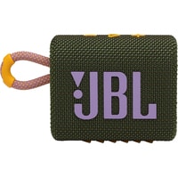 Беспроводная колонка JBL Go 3 (зеленый) - фото2