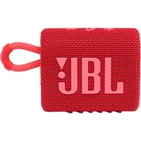 Беспроводная колонка JBL Go 3 (красный) - фото2